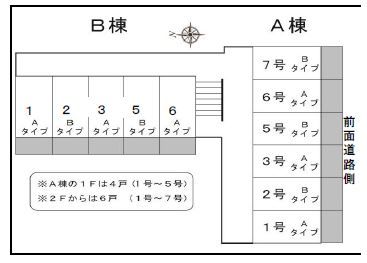 【間取り図】平面図