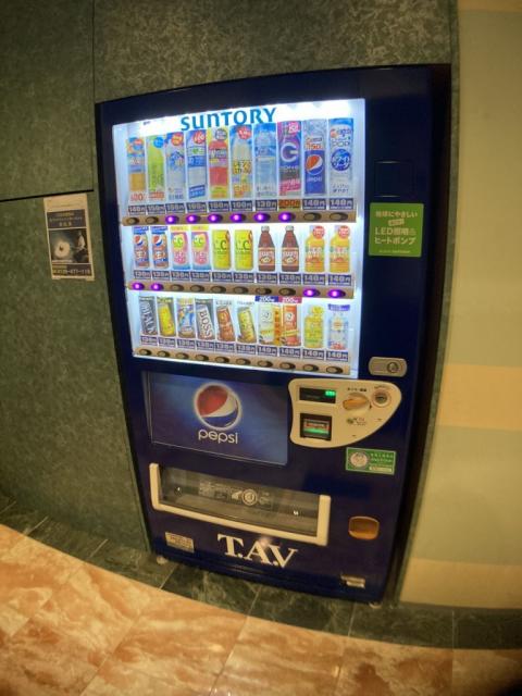 1階に自販機設置