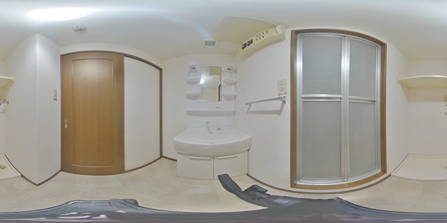 洗面台　洗濯機