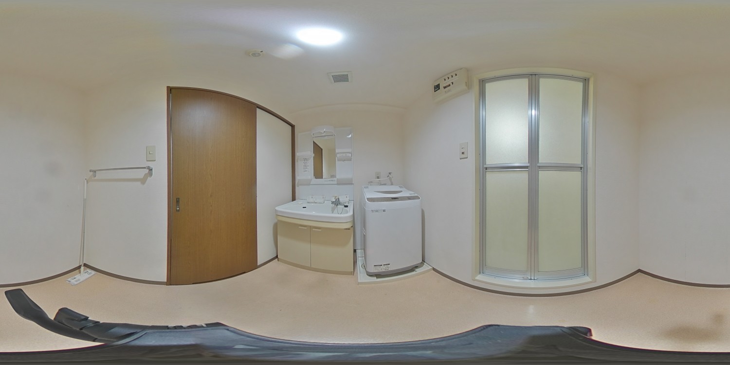 洗濯機　洗面台