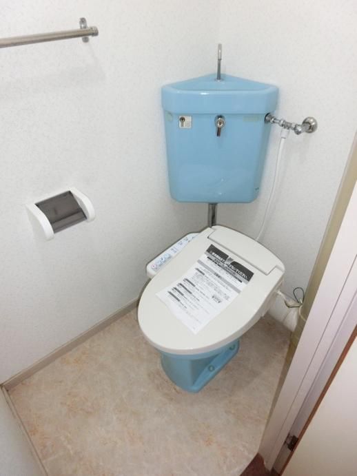 【トイレ】温水洗浄便座付