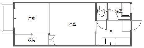 【間取り図】選べるプラン　住吉Ｖ