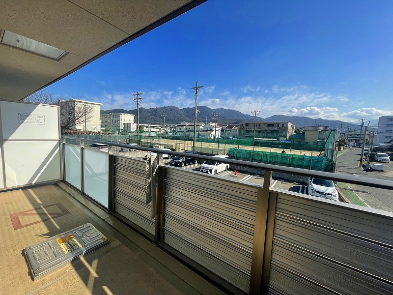 ※204号室からの眺めです