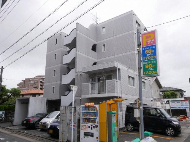 【大橋駅徒歩9分】駅から程よく離れた住宅地の１K、４階・二面採光で日当たり良好！眺めもいいですよ！バストイレ別、隣にコインパーキングありで便利☆【大橋4丁目】