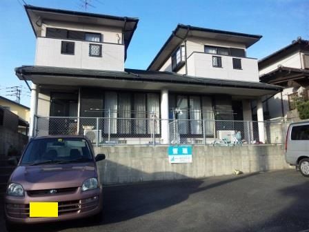 【那珂川市観晴が丘】パッと見は戸建みたいなメゾネットタイプ３LDK☆高台にある閑静な住宅街で見晴らしも良好☆駐車場2台分無料！テラスもバルコニーもどっちもあります！収納たっぷり【第二公園前バス停徒歩1分】