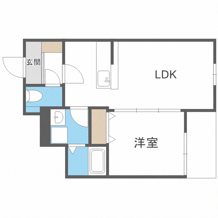 【春日市日の出町】新築１LDK☆来月完成予定で募集開始！お部屋は4タイプ、三階建て、敷地内駐車場空き有、バストイレ洗面所独立、ネット無料！【南福岡駅徒歩16分】