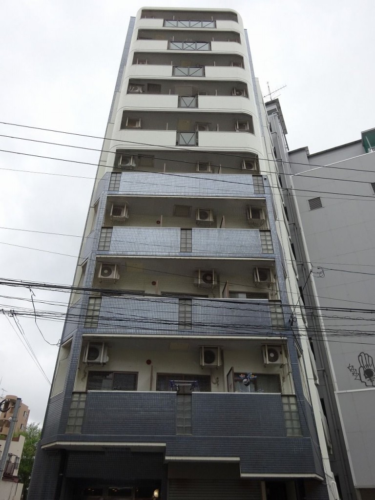 【赤坂駅　徒歩７分】敷金礼金ゼロ☆角部屋☆オール電化☆分譲マンションの１K☆広々としたクローゼットあります【大名】