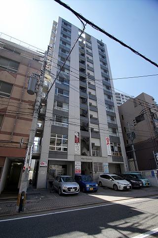 【赤坂駅　徒歩８分】角部屋☆オートロック☆バストイレ別☆独立洗面台・脱衣スペース・２口コンロありのワンルームです【警固】