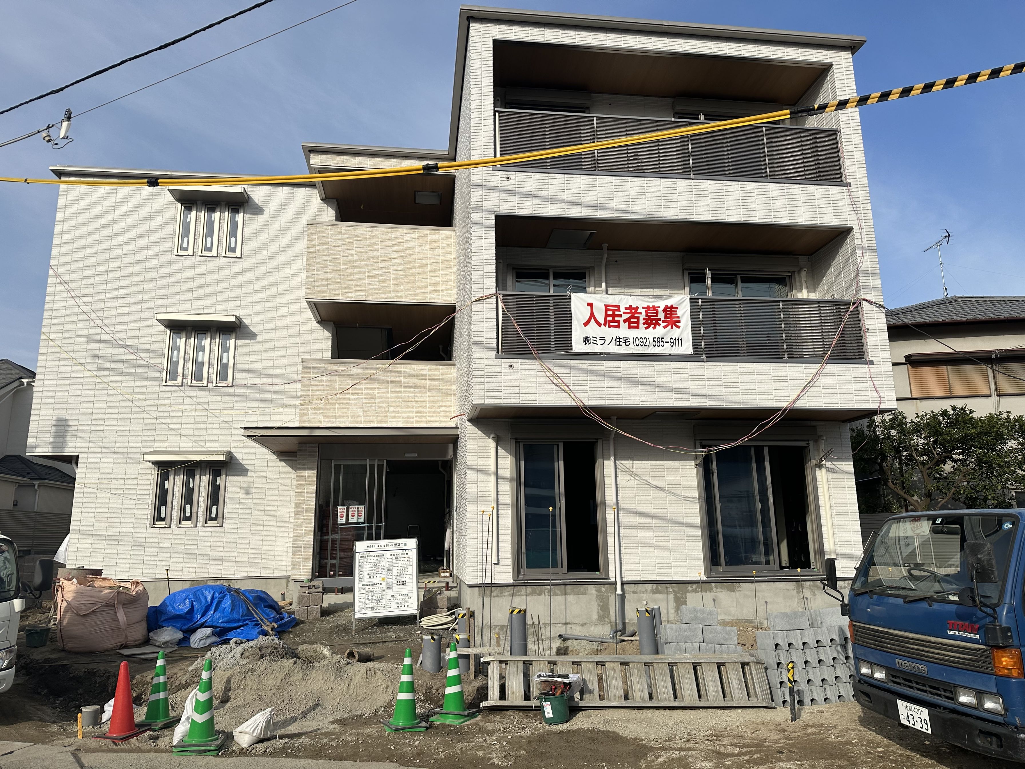 【井尻駅徒歩5分！】4月末頃完成予定の新築☆２LDK☆設備充実セキスイ施工♪15帖のリビングにはアイランドキッチン！ウォークインクローゼットや玄関収納あり、2面バルコニー、都市ガス、ネット無料などなど！西鉄JRダブルアクセス♪【南区井尻】