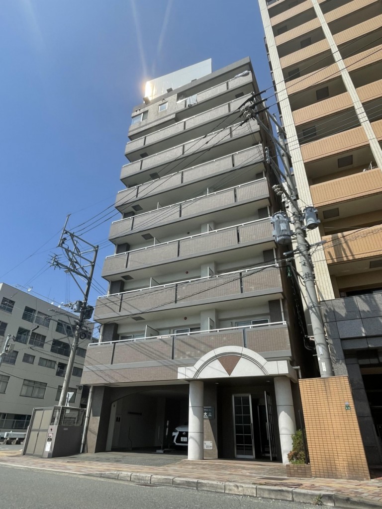 【博多区築港】リバーサイドの人気のお部屋に空き予定がでました♪⁺ >>> 眺望良好＊*。〈敷金･礼金0円のワンルーム〉【中洲川端駅 徒歩16分】